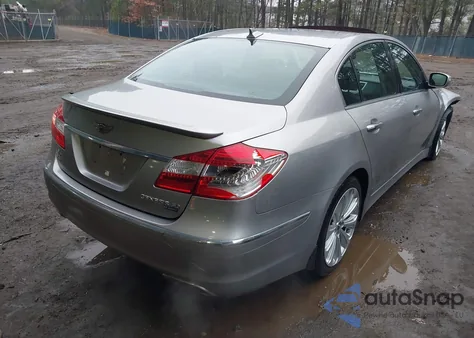 2013 Hyundai Genesis 5.0 R-Spec z USA, uszkodzony, nr VIN KMHGC4DH1DU221386